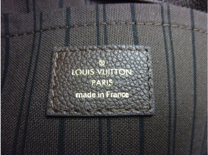 Louis Vuitton Montaigne GM Marrone - vista 7