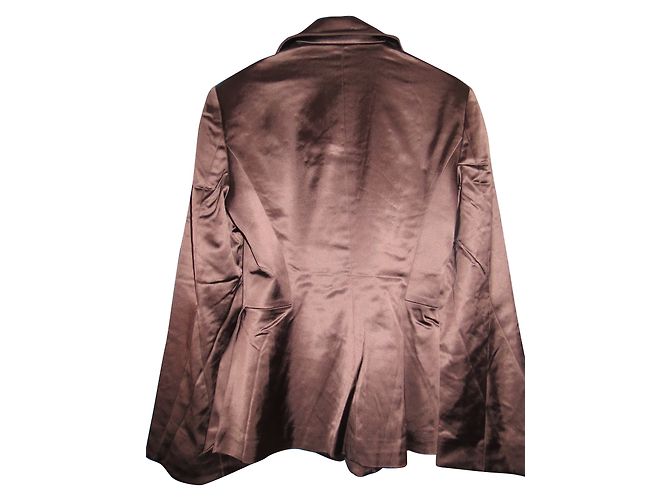Kenzo Jungle Jacke braun Acetat - Ansicht 2