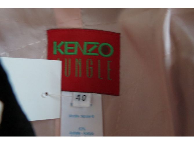 Kenzo Jungle Jacke braun Acetat - Ansicht 5