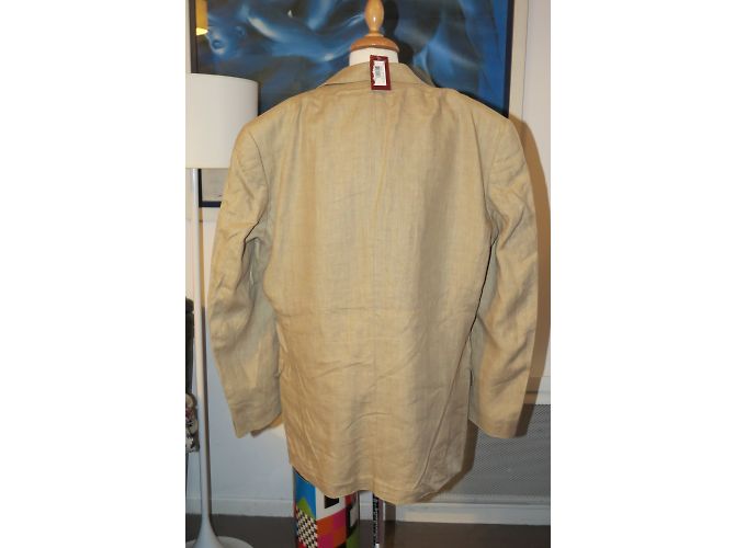Kenzo Leinenjacke Beige Größe 46 - Ansicht 4