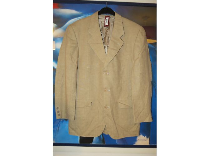 Kenzo Leinenjacke Beige Größe 46 - Ansicht 5