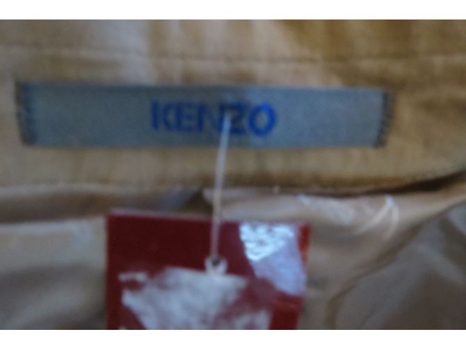 Kenzo Leinenjacke Beige Größe 46 - Ansicht 7