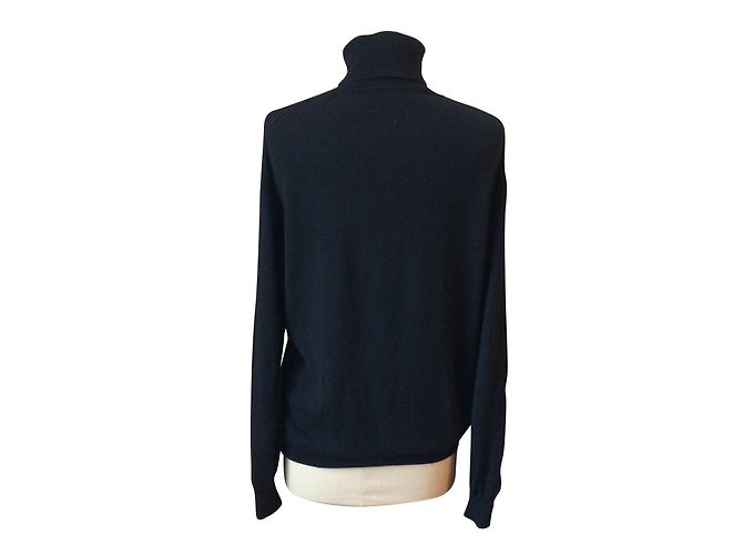 Weekend Max Mara Rollkragenpullover aus schwarzem Kaschmir - Ansicht 2