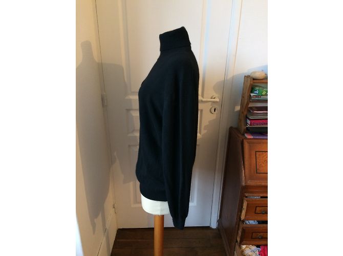 Weekend Max Mara Rollkragenpullover aus schwarzem Kaschmir - Ansicht 3