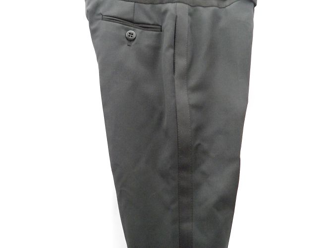 Burberry Pantalon Tailleur Garçon Noir en Laine Taille 4 Ans - vue 3