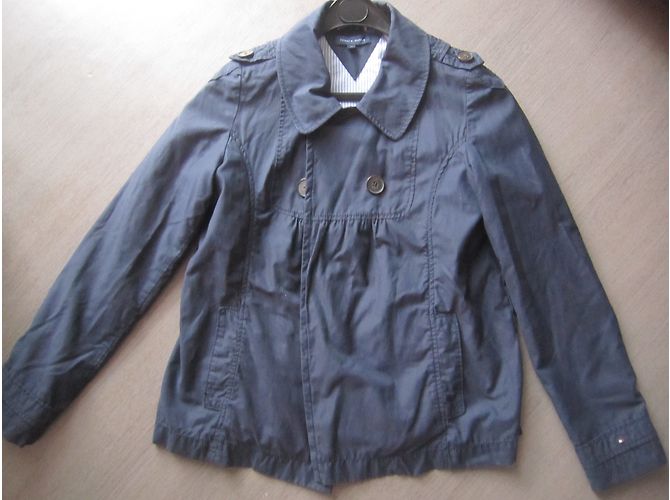 Giacca Tommy Hilfiger Blu Navy Cotone 14 anni - vista 6