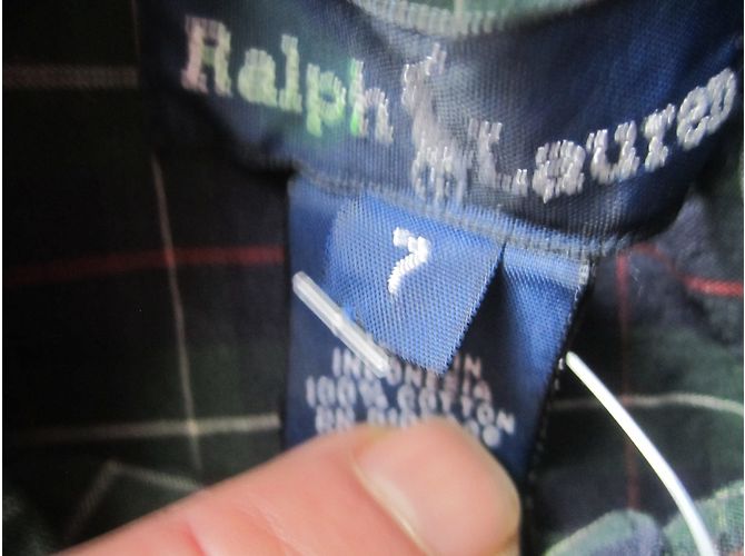 Ralph Lauren T-shirt en coton manches courtes garçon 7 ans Multicolore - vue 3