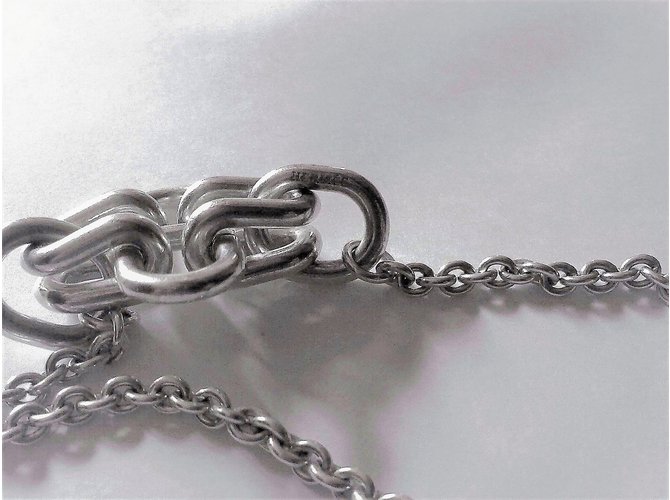 Hermès Collares largos Plata - vista 2
