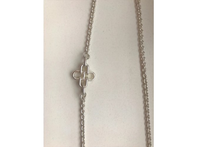 Hermès Collares largos Plata - vista 5