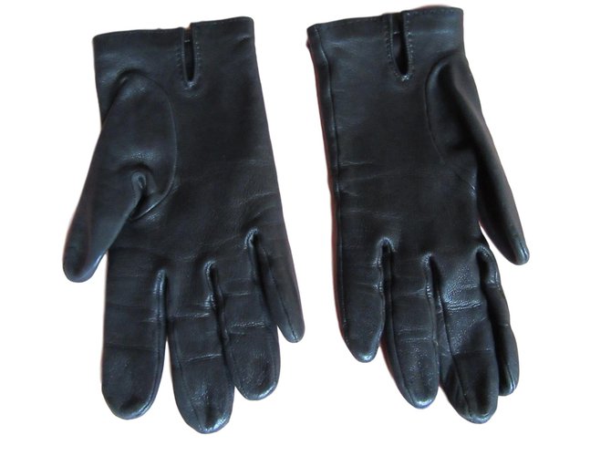 Guanti Hermès Soya Nero - vista 2