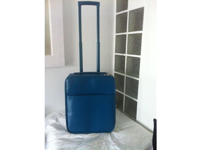 Louis Vuitton Reisetasche Blau - Ansicht 10