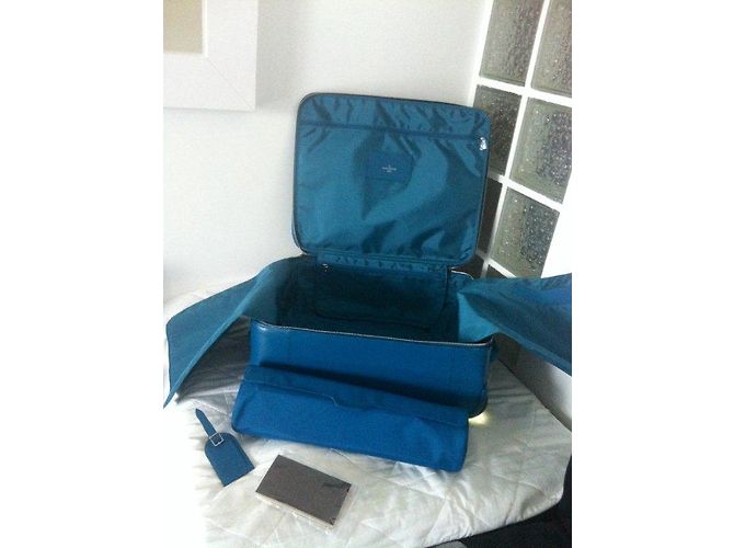 Louis Vuitton Reisetasche Blau - Ansicht 3
