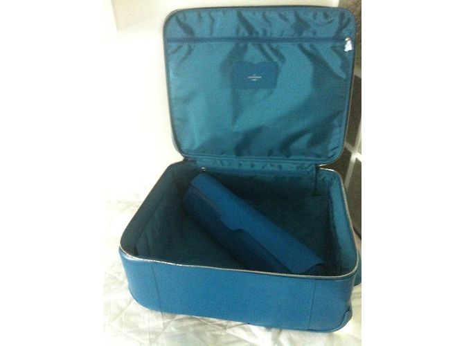 Louis Vuitton Reisetasche Blau - Ansicht 4