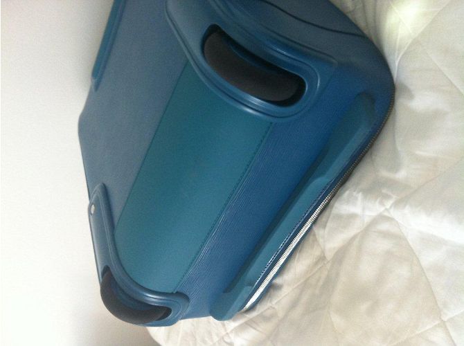Louis Vuitton Reisetasche Blau - Ansicht 9
