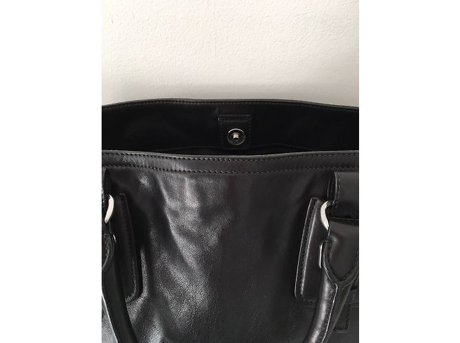Borsa Prada BN2340 in pelle nera Nero - vista 8