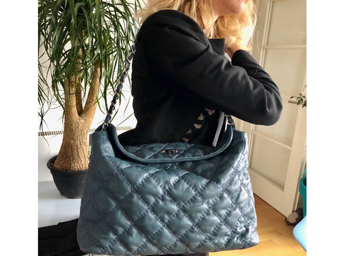 Chanel Borse Blu - vista 11