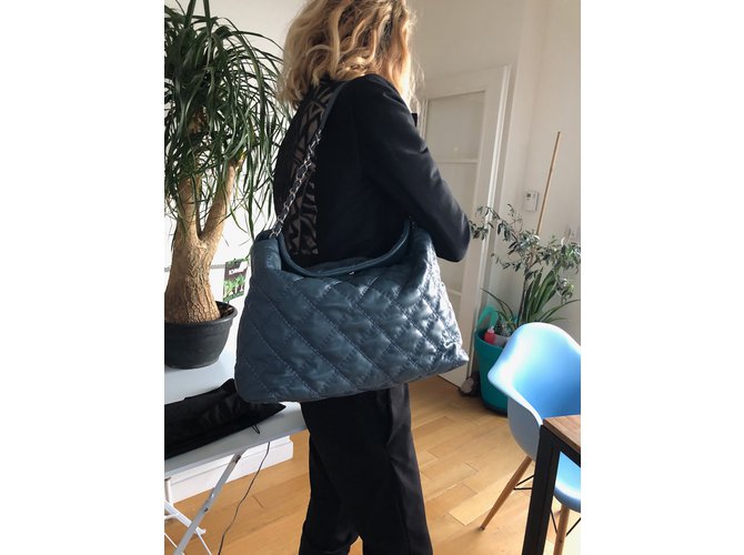 Chanel Borse Blu - vista 12