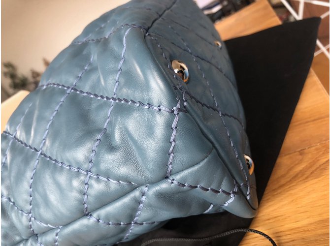Chanel Borse Blu - vista 9