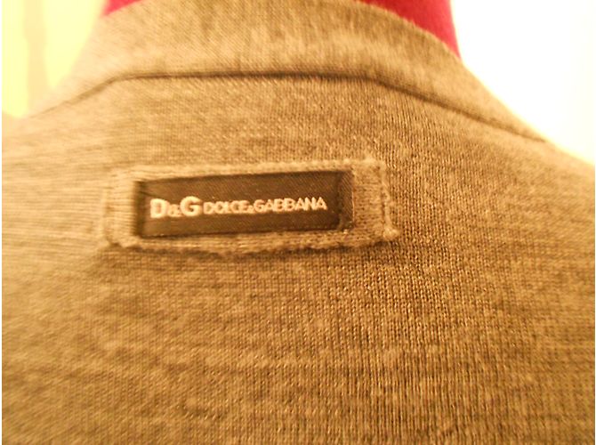 Dolce & Gabbana Cardigã Cinza de Lã de Carneiro com Pérolas - vista 4