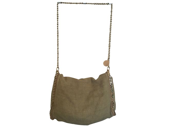 Stella Mc Cartney Borsa a tracolla Stella McCartney Falabella Khaki Cachi - vista 2