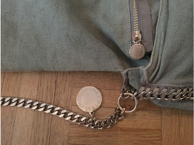 Stella Mc Cartney Borsa a tracolla Stella McCartney Falabella Khaki Cachi - vista 5