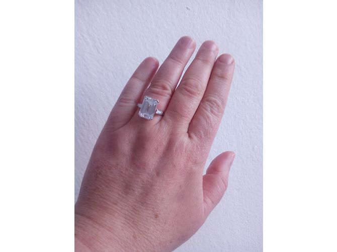 Wundervoller Silberring mit 8,5 ct Burmalite - Ansicht 10