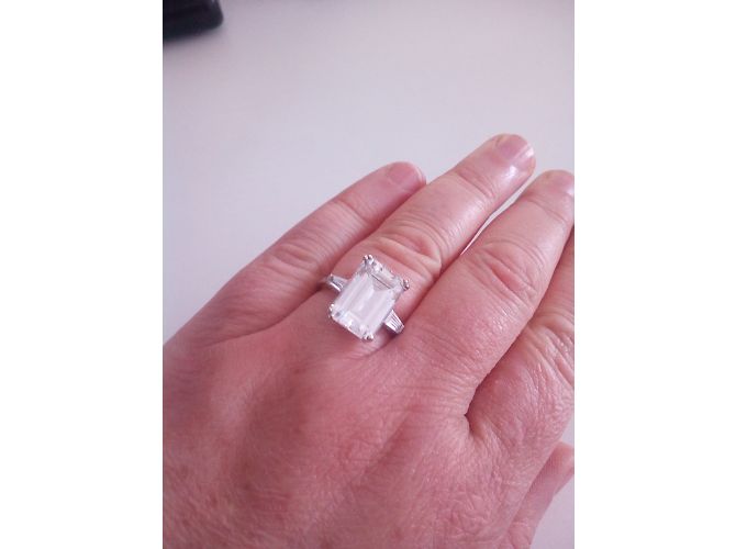 Wundervoller Silberring mit 8,5 ct Burmalite - Ansicht 7