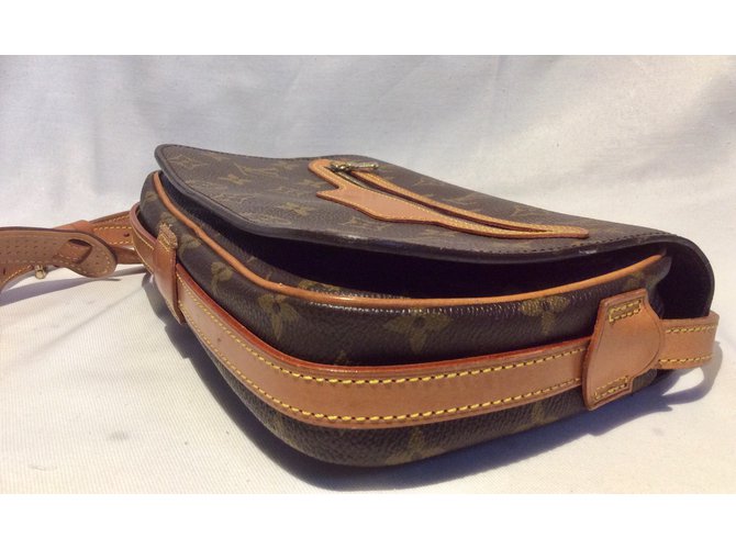 Louis Vuitton St germain vintage Marrone - vista 3