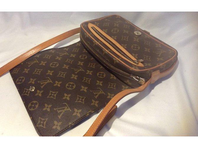 Louis Vuitton St germain vintage Marrone - vista 5