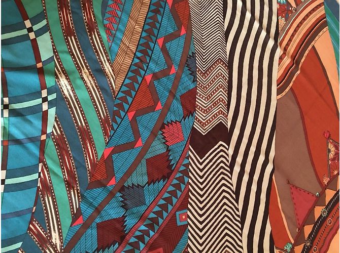 Hermès «Cupons Indiens» Multicor - vista 11