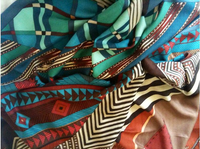 Hermès «Cupons Indiens» Multicor - vista 2