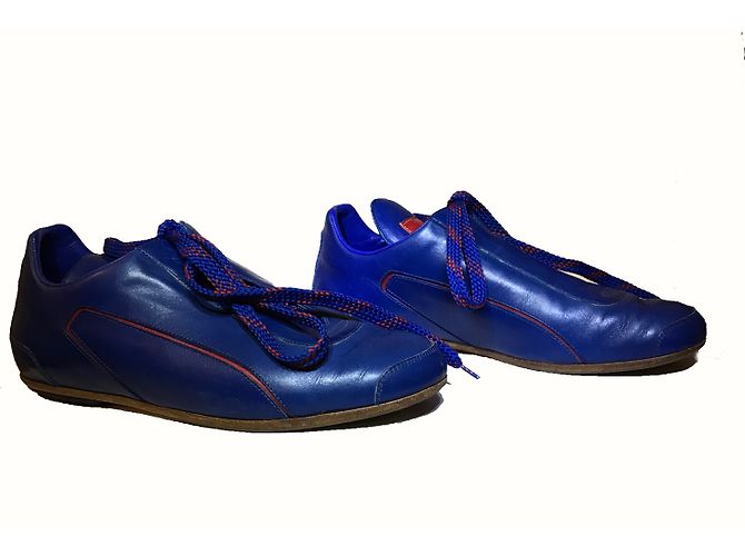 Louis Vuitton Sneaker Blau Leder - Ansicht 2