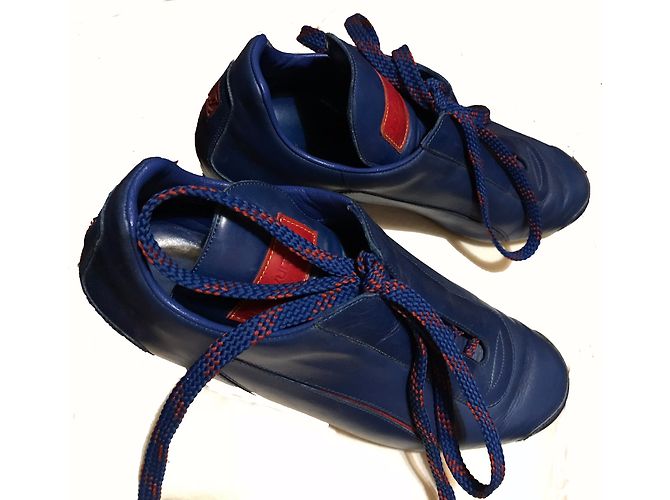 Louis Vuitton Sneaker Blau Leder - Ansicht 3