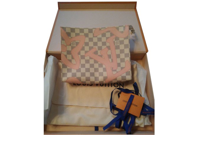 Louis Vuitton la tahitienne damier azur Blu - vista 2
