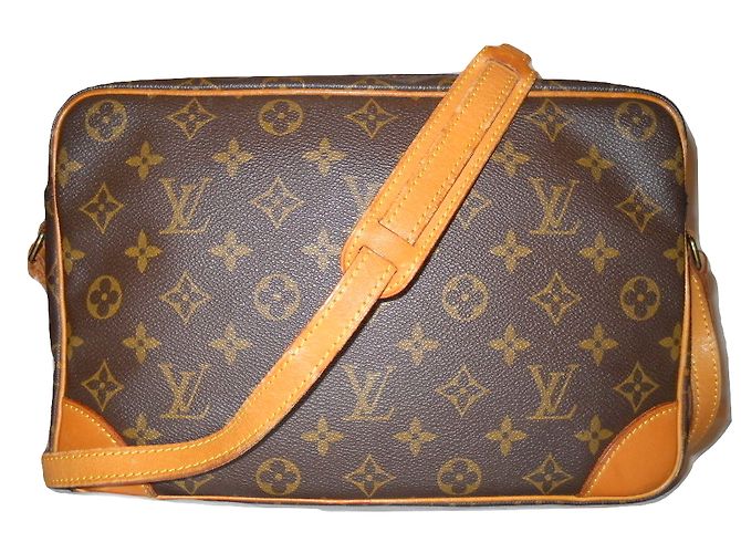 Saumur Monogramma di Trocadero GM vintage LOUIS VUITTON Marrone - vista 10