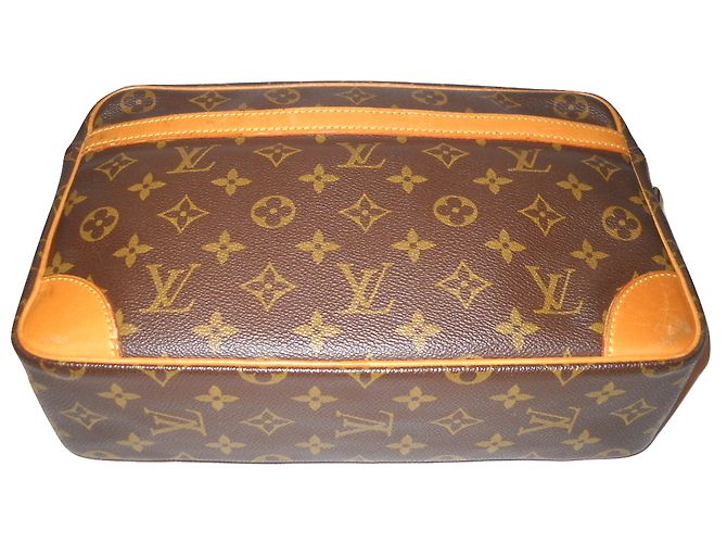 Saumur Monogramma di Trocadero GM vintage LOUIS VUITTON Marrone - vista 12
