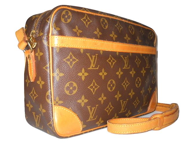 Saumur Monogramma di Trocadero GM vintage LOUIS VUITTON Marrone - vista 2