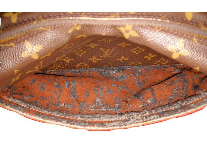 Saumur Monogramma di Trocadero GM vintage LOUIS VUITTON Marrone - vista 5