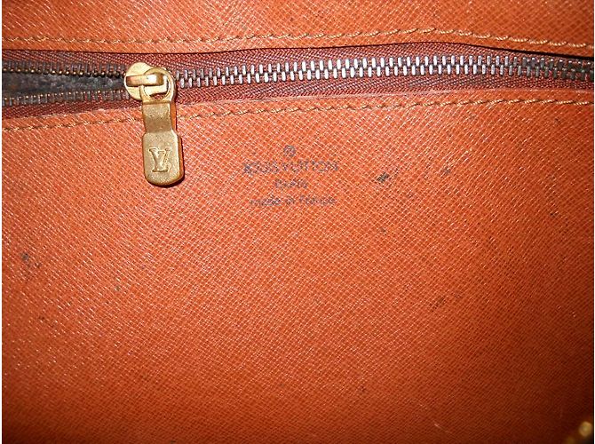 Saumur Monogramma di Trocadero GM vintage LOUIS VUITTON Marrone - vista 7