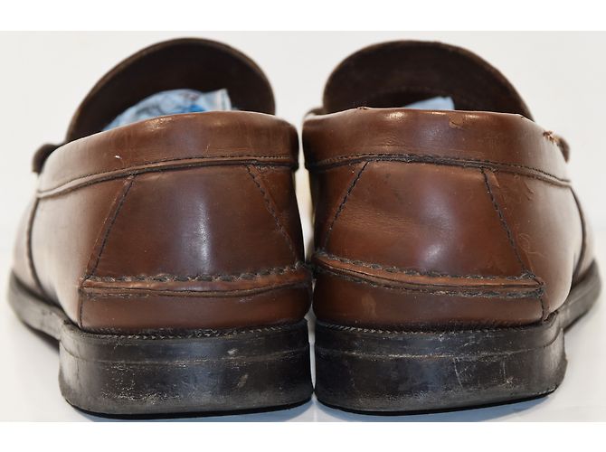 Sebago Mocassini Slip on Caramello - vista 4