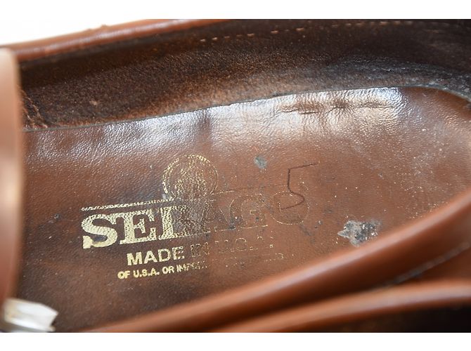 Sebago Mocassini Slip on Caramello - vista 6