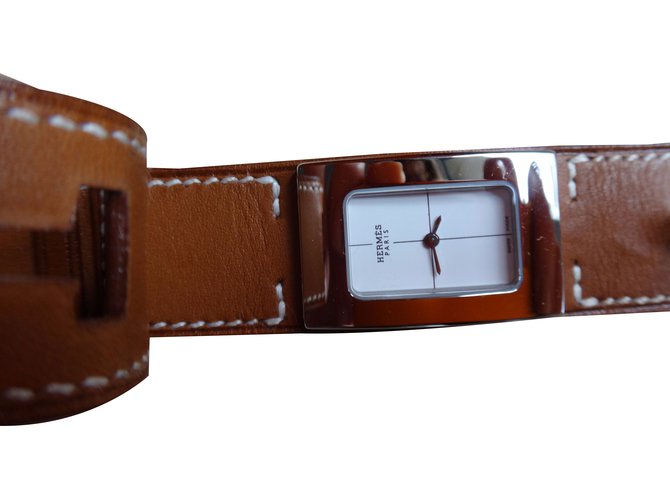 Hermès Cherche-Midi Marrón claro - vista 5