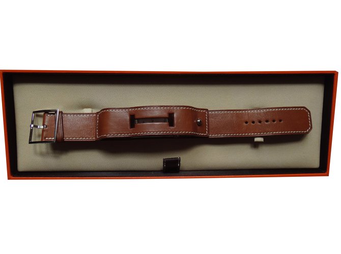 Hermès Cherche-Midi Marrón claro - vista 6