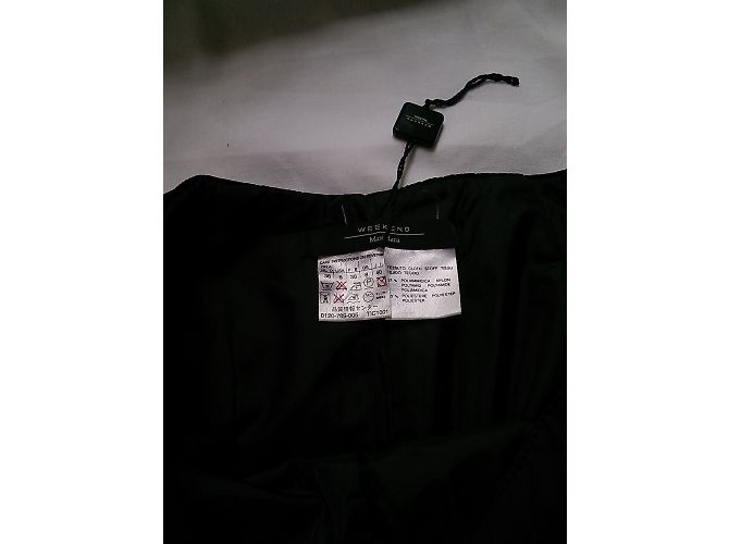 Weekend Max Mara Gefütterte Hose Schwarz - Ansicht 4
