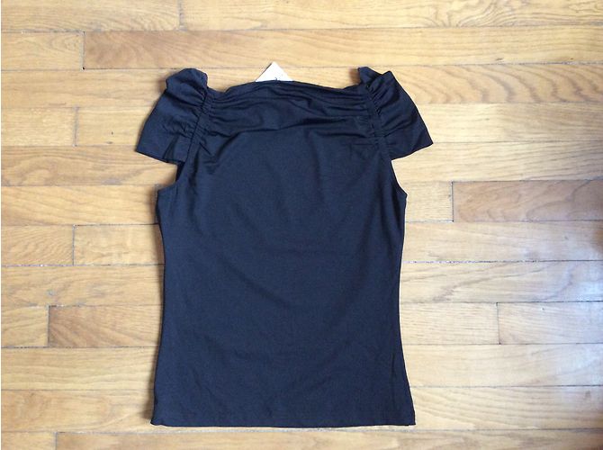 Linea T par Zapa Tops Negro - vista 8