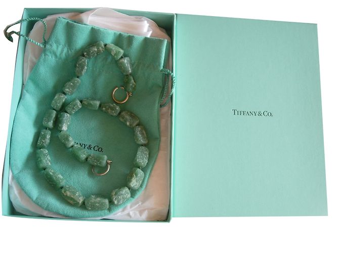 Collana Tiffany & Co in argento con pietre verdi Paloma Picasso Verde - vista 2