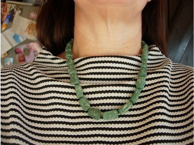 Collana Tiffany & Co in argento con pietre verdi Paloma Picasso Verde - vista 3