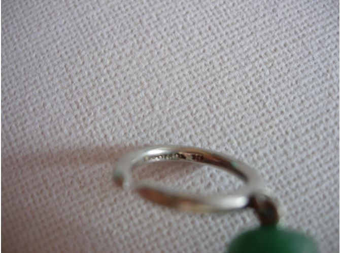 Collana Tiffany & Co in argento con pietre verdi Paloma Picasso Verde - vista 9