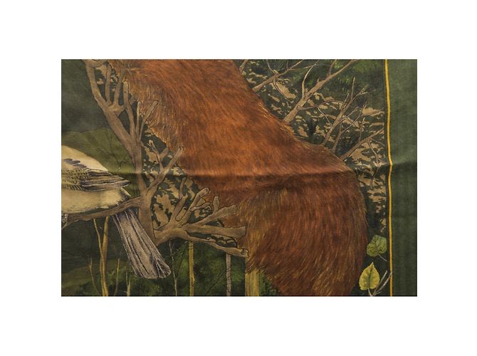 Hermès «Chasse au Bois» Caqui - vista 11