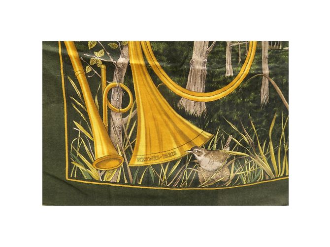 Hermès «Chasse au Bois» Caqui - vista 12